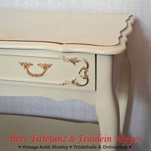 kleiner bestelltisch sideboard weiß gold im antik stil (3)